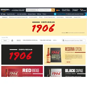 Ejemplo de tienda oficial de 1906