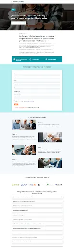 Landing de captación · Email Marketing y Automatización