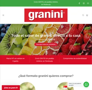 Página de inicio de Granini