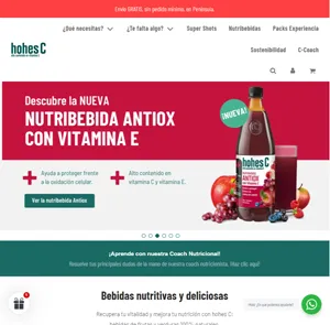 Página de inicio de hohes C