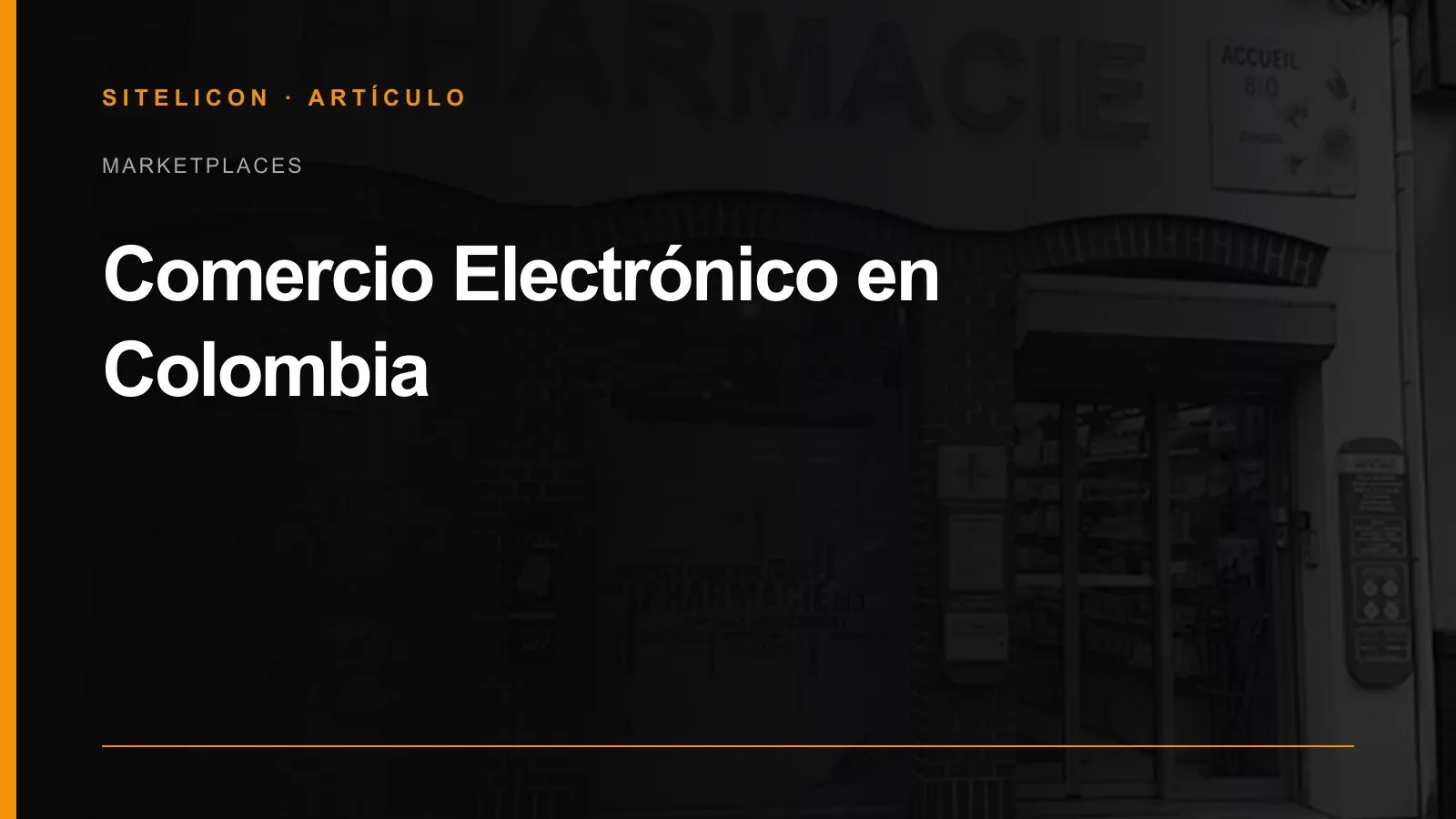 Portada del artículo: comercio electrónico en Colombia