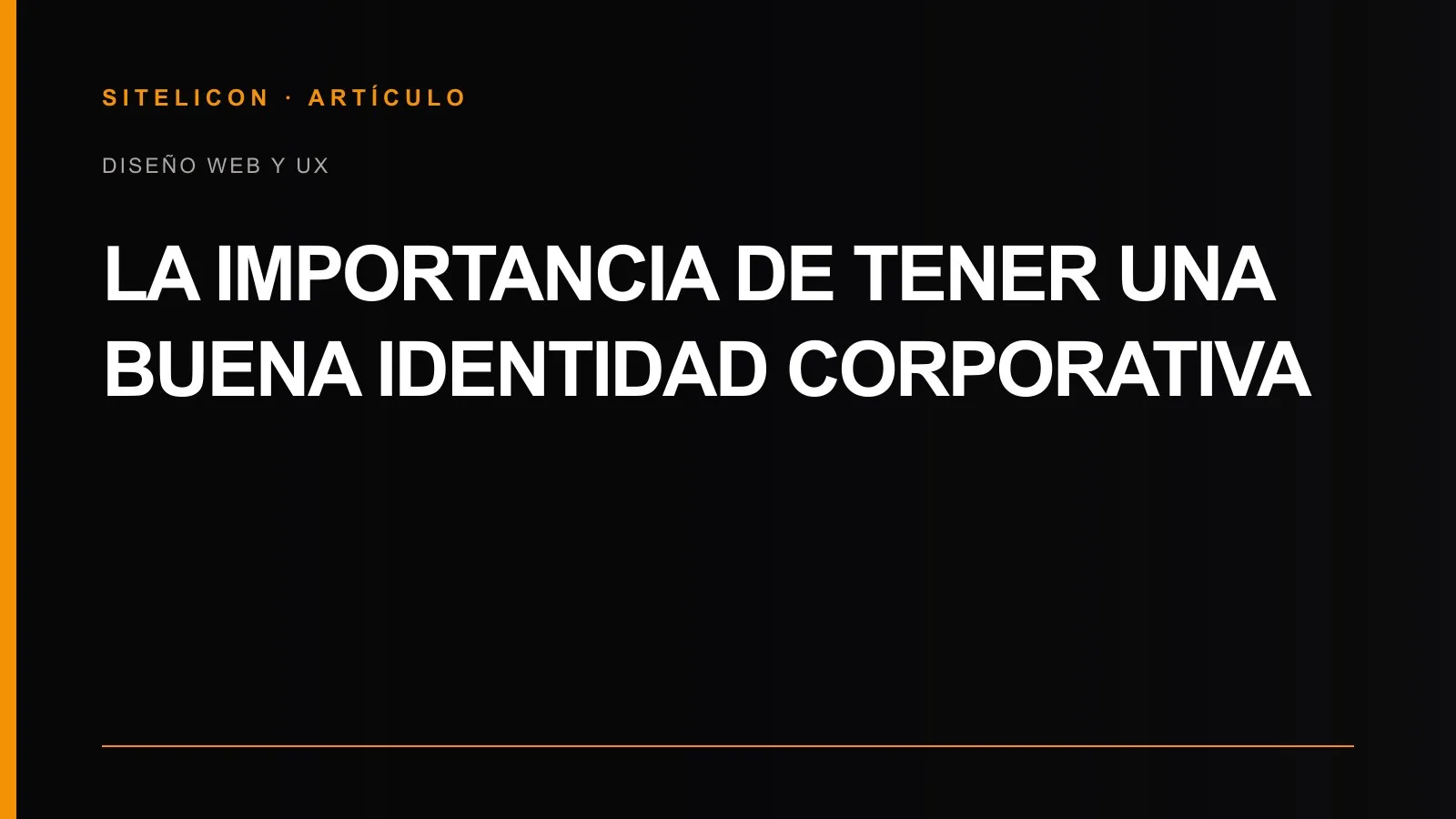 Portada del artículo sobre identidad corporativa