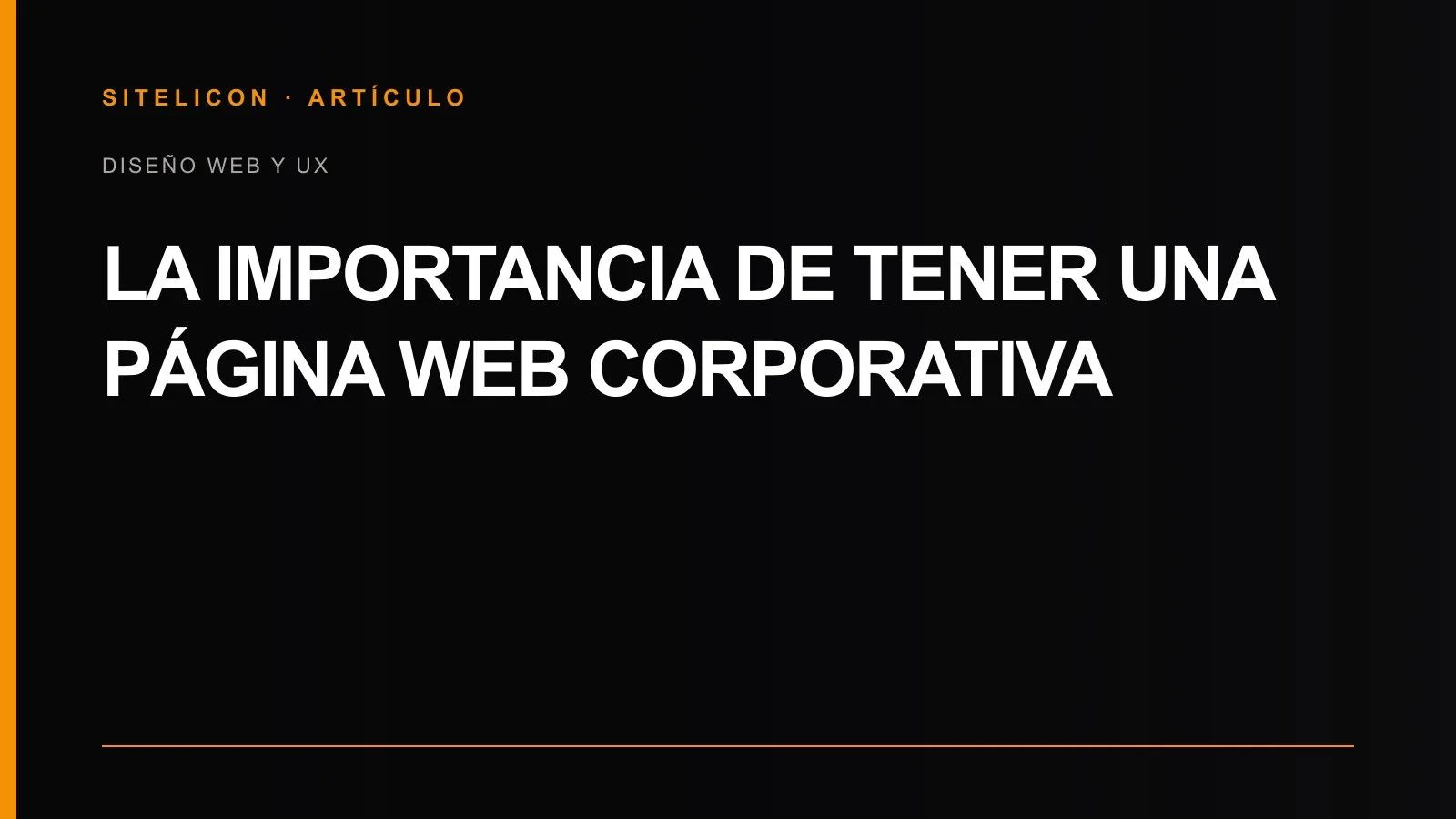 Portada del artículo sobre páginas web corporativas