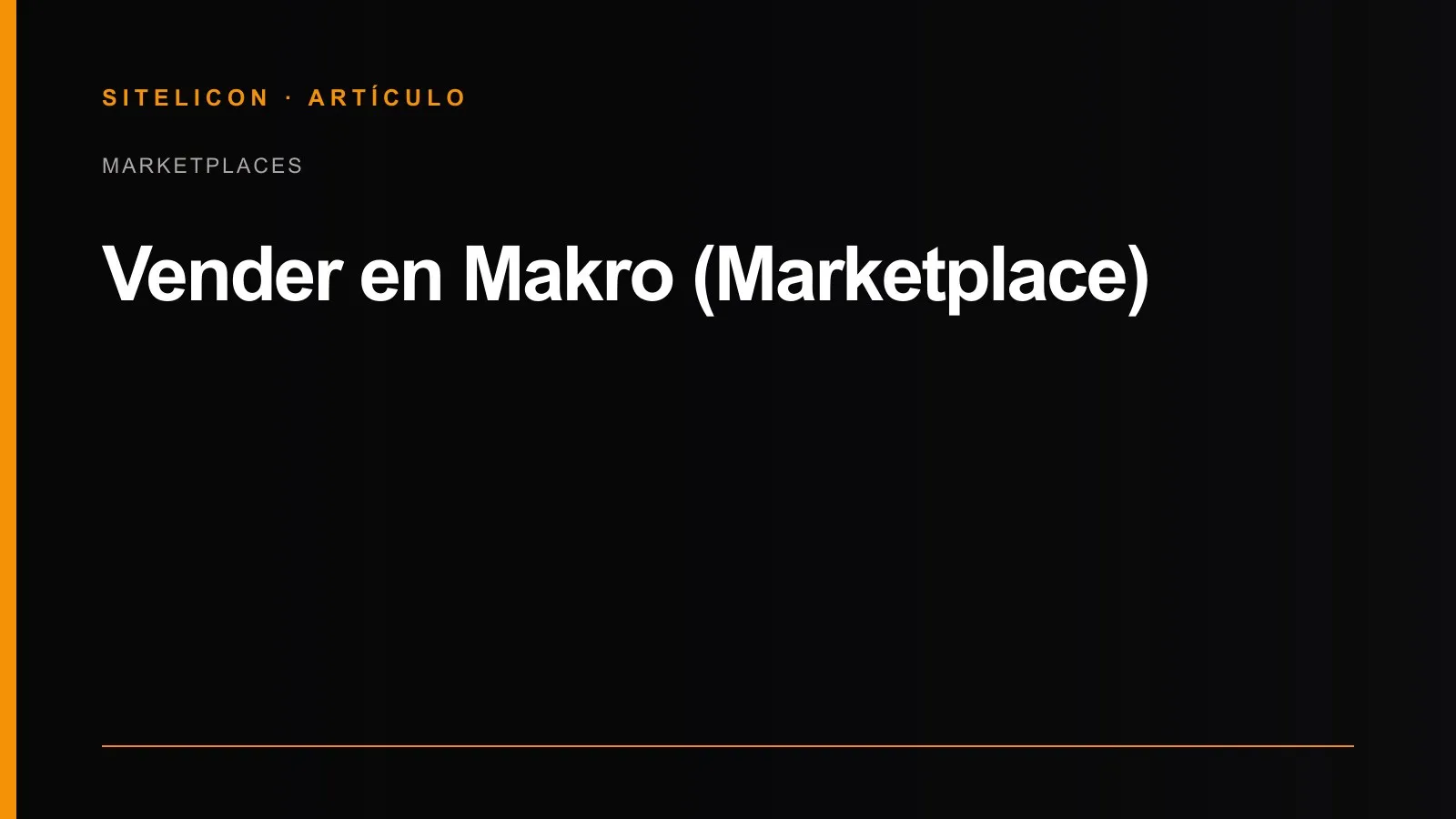 Portada del artículo: Vender en Makro (Marketplace)