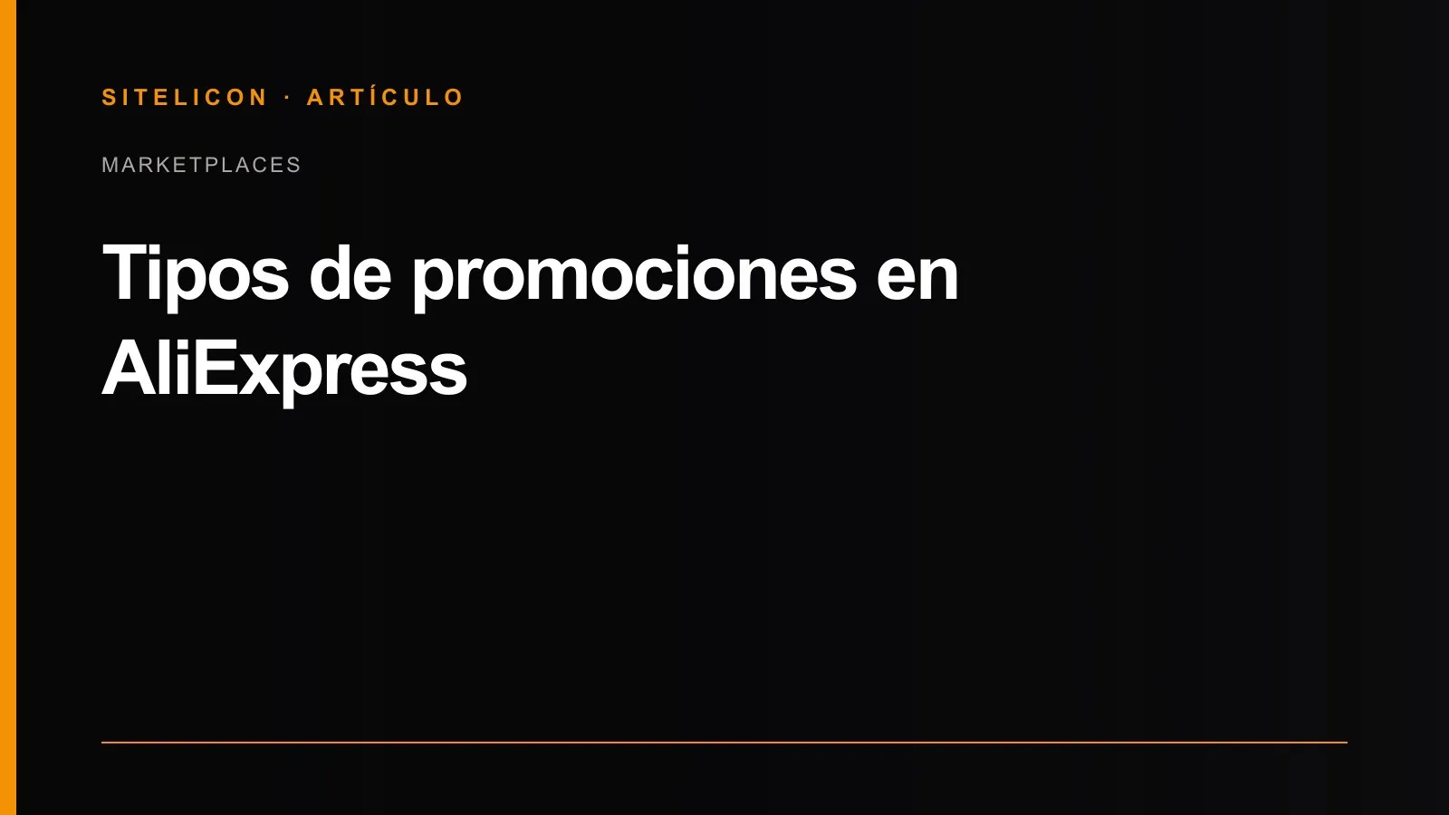 Portada del artículo: Tipos de promociones en AliExpress