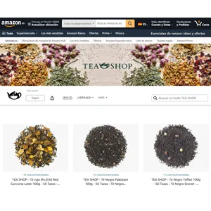 Ejemplo de tienda oficial de Tea Shop
