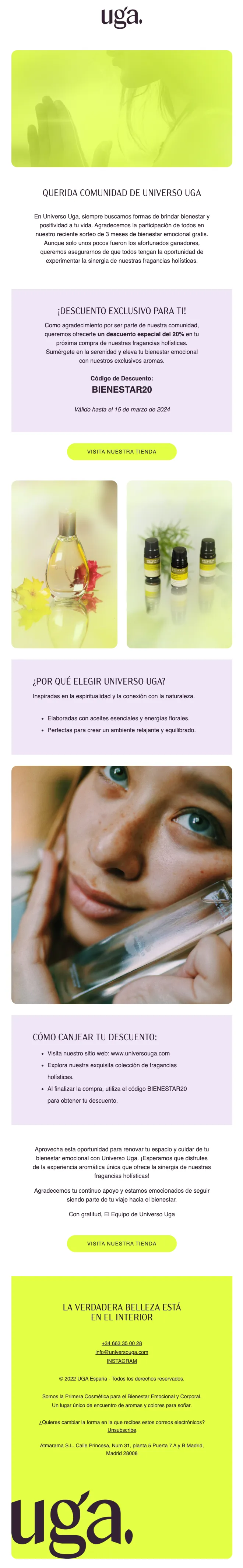 UGA · Email Marketing y Automatización